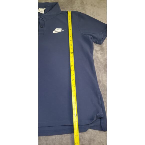 Nike Polo Shirt Mens Sz XL Blue Athletic Golf Classic Swoosh 909746-410 C26-42 - Picture 2 of 9